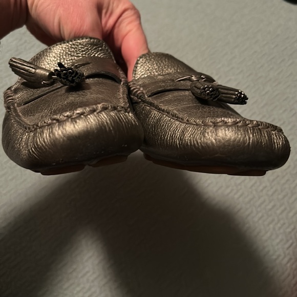 Cole Haan Silver/Pewter Driving Moccasins - Picture 7 of 11
